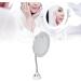 Mirror With Lights Lighted Makeup Mirror With Magnification Rechargeable Double Side 3 Color Lighting Makeup Mirror Dimmable Vanity Mirror With Touch Control 360 Rotation Standing Desk Mirror Suction - Buy Online on SooperMarket.com