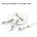 LEEFONE 80mm Iron French Barrette Hair Clips - 50 PCS, Silver Tone | DIY Hair Clip Craft Bows - Buy Online on SooperMarket.com