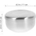 Frcolor Men's Shaving Bowl & Soap Set | Stainless Steel Shaving Accessories & Wooden Stand for Perfect Shave - International Shipping Available - Buy Online on SooperMarket.com