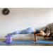 Clever Yoga 2 Pack Blocks and Strap Set - Lightweight High Density Foam Blocks (9x6x4 Inches) & 8FT Cotton Strap for Yoga Beginners - Purple - Buy Online on SooperMarket.com