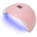 UV LED Nail Lamp 54W 18pcs UV LED Nail Light Portable Nail Lamp Professional Nail Dryer Gel Polish Light with 3 Timers Professional Nail Art Tools(Pink) - Buy Online on SooperMarket.com