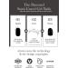 ohora Semi Cured Gel Nail Strips in Onyx - Salon-Quality & Long Lasting - Easy Application & Removal - Includes Prep Pads, Nail File & Wooden Stick - Buy Online on SooperMarket.com