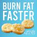 Keto Cookies with MCT Oil - Buttery Coconut Flavor | Low Carb, Gluten Free Snacks | Perfect for Atkins, Diabetic, and Keto Diets | High Fat Bomb for Ketosis | 3 Pack of 2.26oz Bites - Buy Online on SooperMarket.com