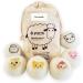 Wool Dryer Balls Extra Large Set of 6 Natural Fabric Softener Chemical Free Scented XL Reuable and Replacement for Fabric Softener (Silk Print)