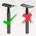 Meiyan Durable Stainless Steel Safety Razors - Replaceable & Reusable Double-Sided Blades for Smooth Shaving | International Shipping Available - Buy Online on SooperMarket.com