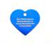 Buy Heart Pet Aluminum for Dogs & Cats - Engraving Multiple Colors Robust & Lightweight | Fast Shipping Worldwide - Buy Online on SooperMarket.com