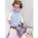 XYIYI Baby Warm Cotton Vest 9-12 Months Blue - Infant Toddler Padded Waistcoat - Buy Online on SooperMarket.com