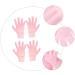 minkissy 2 Pairs Whitening Moisturizing Gloves Cotton Gloves for Dry Hands Hand Treatment Cracked Hands Grooming Glove Bedtime Gloves Gel Moisturizing Gloves Sokcs Anti-Crack Sebs Sock Miss - Buy Online on SooperMarket.com
