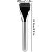Liquid Foundation Pinsel Foundation Pinsel Makeup Concealer Brush Makeup Concealer Brush Flacher Rougepinsel f r Gesicht Make Up Pinsel Flach Faserhaar Gesichtsb rste Aluminum tube wooden handle - Buy Online on SooperMarket.com