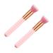 BELLIFFY 2pcs Professional Makeup Brush Makeup Application Highlighter Brush Fine Bristles Blush Brush