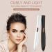 Mini Professional Heated Eyelash Curler - Portable Battery-Powered Electric Makeup Tool for Beautiful Lashes - Buy Online on SooperMarket.com