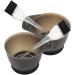 Professional Salon Hair Coloring Dyeing Kit Hair Dye Kit Hair Coloring Kit Hair Dye Color Brush and Bowl Set Dye Brush Mixing Bowl for Hair Tint Dying Coloring Applicator Grey Gray - Buy Online on SooperMarket.com