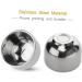 Buy Housoutil Stainless Steel Shaving Bowl | Shave Bowl with Lids for Shaving Cream & Soap | Perfect Mixing Bowl for Rich Lather - Buy Online on SooperMarket.com