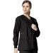 WonderWink Women's WonderFlex Constance Scrub Jacket - Black (Size Large) - Buy Online on SooperMarket.com