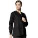 WonderWink Women's Wonderflex Constance Scrub Jacket Large Black