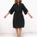 Mollensiuer Black Salon Robe - 1 Piece Client Gown Cape | Hair Cutting Smock Kimono Style for Salons - Buy Online on SooperMarket.com