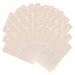FOMIYES 60pcs Ear Stickers Correction Stickers Corrector De Ojeras Cosmetic Ear Tape Transparent Ear Sticker Correction Ear Patch Ear Supply Vertical Ear Tape Elf Ear Veneer Erect Ears White 4x16cm
