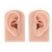 Soft Silicone Ear Model 1 Pair | Stretchable for Teaching & Medical Training | Medium Skin Tone - Buy Online on SooperMarket.com