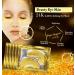 10 Pairs 24K Gold Under-Eye Masks - Anti-Aging Gel Collagen for Dark Circles & Puffiness - Buy Online on SooperMarket.com