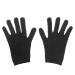 Edenswear Tencel Moisturising Gloves for Children with Zinc and Eczema Size M Black Medium Black