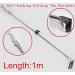 SUNDELY 40" Reptile Snake Tongs Grabber Catcher Handling Tool Stick Herp with Wide Jaw Self Locking Collapsible Foldable Stainless Steel - Buy Online on SooperMarket.com