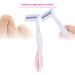 4-Part Women's Razor & Bikini Trimmer - Portable T-Type Beauty Tool for Body Hair Removal - Buy Online on SooperMarket.com
