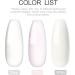 PEACECOLOR Acrylic Nail Kit with 8G Clear Pink White Acrylic Powder 60ML Acrylic Liquid Acrylic System for Beginners DIY Nail Art Nails Extension No Nail Lamp Needed Beauty Gifts color 190 - Buy Online on SooperMarket.com