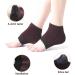 Buy 4 Pairs of Moisturizing Heel Socks - Sourceton Open Toe & Toless Cooling Gel Heel Repair Socks for Women | International Shipping - Buy Online on SooperMarket.com