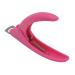 Dr.nail Acrylic Nail Clipper - Professional False Nails Cutter and Trimmer - Pink - Buy Online on SooperMarket.com