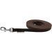 Biothane Dog Drag Line | 12m with Hand Loop | Durable Leash for Medium & Large Dogs | 16mm Width in Brown - Buy Online on SooperMarket.com