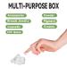 55Pcs 5g Sample Containers with Lids, Labels - Clear Acrylic Jars for Cosmetics, Creams, Makeup, Nails - Buy Online on SooperMarket.com