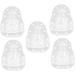 GANAZONO 25 Pcs Vegetable Mini Accessories Pumpkin molds Plastic Reusable molds Cucumber 7.6x5.6cmx5pcs Transparentx5pcs - Buy Online on SooperMarket.com