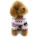 Shop Ranphy Soft Velvet Reindeer Hoodie for Small Dogs & Cats - Cozy Jumpsuit for Puppies (30cm Back 42cm Chest) - Unisex Pet Clothing - Buy Online on SooperMarket.com