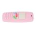 Infant Teething Toy Mobile Phone Shaped Teething Toy Funny Cute Silicone Soft Chew Teething Toy Baby Phone Chew Toy for Infant Baby Teething (Light Pink)