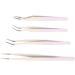 DIY Eyelash Appliances Tool Set - Premium Eyelash Tweezers Stainless Steel Scissors & Cluster Tweezers for Extensions - Enhance Your Beauty! - Buy Online on SooperMarket.com
