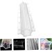 SUPVOX 6 pcs Vegetables Stencil Clear Growing Garden Tools Heart-Shaped Cube Gardening Growth Heart - Buy Online on SooperMarket.com