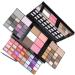 Beavorty 2pcs 74 Eyeshadow Palette Lip Gloss Blush set makeup Glitter 18*11cmx2pcs Picture 1x2pcs - Buy Online on SooperMarket.com