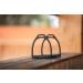 Equinate Stirrups Midway 10cm Black Matt - Anti-Slip Rubber Tread for Adults & Children - Set of 2 - International Shipping Available - Buy Online on SooperMarket.com