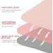 Non Slip Yoga Mat for Women - Eco Friendly Anti-Tear 1/4 Thick Pilates Fitness Mat - Home Workout Exercise Mat with Carrying Sling - Parfait Pink & Gray - Buy Online on SooperMarket.com