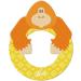 Sevi 83015 Tier Wood Letters - Orang-Utan Door Letters | ABC Learning Toys for Kids | Educational Wooden Toys for Ages 3+ | Green Pink Yellow - Buy Online on SooperMarket.com