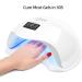 36W SUNUV Led UV Nail Lamp with Timer Sensor and LCD Screen - Ideal for Gel Nail Polish Drying at Home & Salon - Buy Online on SooperMarket.com