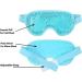 Blue Gel Eye Mask Cooling and Warming Treatment for Tired Puffy Eyes Headaches Hayfever Dry Eyes Reversible Design Silicone Velvet Adjustable Straps - Buy Online on SooperMarket.com