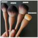 Buy Large Walnut Handle Kabuki Powder Brush - Soft Fiber Makeup Tool | Advanced Fashionable Design - Buy Online on SooperMarket.com