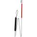 wemee Aluminum Folding Cane 4-Sec Folding Cane with Rolling Tip for Blind Walking Stick - Buy Online on SooperMarket.com