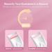 carrub Pink YJ02 Eyelashes Curls Portable Small Electric Heated Eyelash Curler Long Lasting Electric Heated Comb Makeup Tool - Buy Online on SooperMarket.com