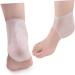 minkissy 1 Pair Moisturizing Heel Sock Silicone Heel Protectors Heel Cups for Heel Pains Feet Heel Socks Moisturizing Socks Shoe Filler Feet Moisturizer Socks Silicone Gel Socks Soft White - Buy Online on SooperMarket.com