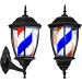 Barber Shop Pole Light Outdoor Vintage Style Red White Blue Strips Rotating Illuminating Hair Salon Hairdressing Sign Light Barber Shop Waterproof Wall Mountable Lamp - Buy Online on SooperMarket.com