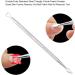 Double Ends Stainless Steel Triangle Cuticle Peeler Scraper Dead Skin Pusher Remove Gel Nail Polish Nail Art Remover Tool Practical and Popular Durability and practicality - Buy Online on SooperMarket.com