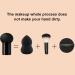 Hudhow's Foundation Mushroom Head - Natural Concealer BB Cream | Moisturizing Air Cushion Makeup Base in Natural Color - Buy Online on SooperMarket.com
