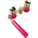 HQRP Rose/Pink-Pearl Opera Glasses with Gold Trim and Crystal Clear Optic - Extendable Handle in Pink/Gold - Buy Online on SooperMarket.com